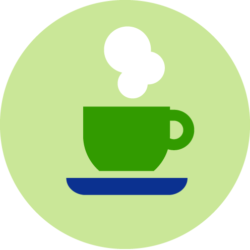 コーヒー・お茶等が無料